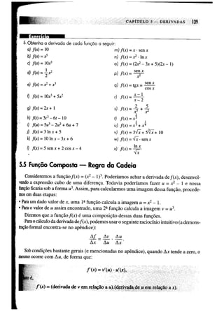 Calculo funçoes de uma e varias variaveis