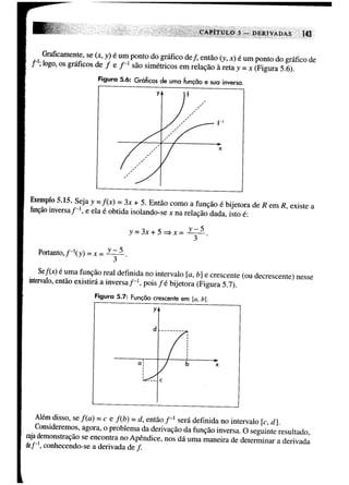 Calculo funçoes de uma e varias variaveis