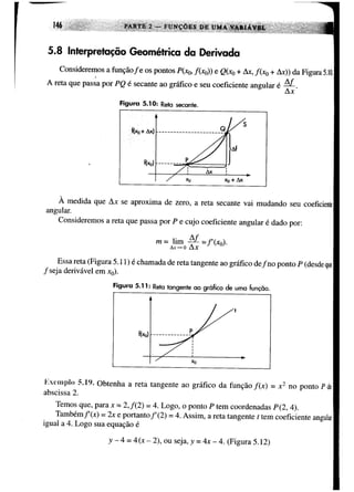 Calculo funçoes de uma e varias variaveis