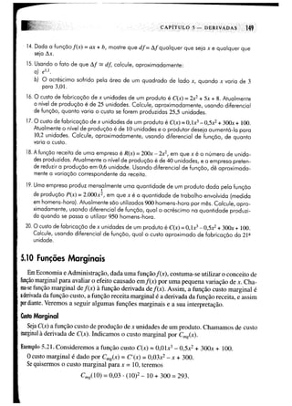 Calculo funçoes de uma e varias variaveis