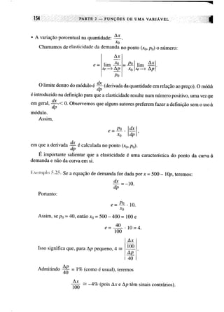 Calculo funçoes de uma e varias variaveis