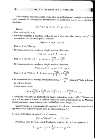 Calculo funçoes de uma e varias variaveis