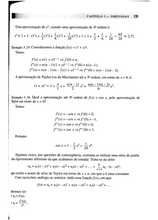 Calculo funçoes de uma e varias variaveis