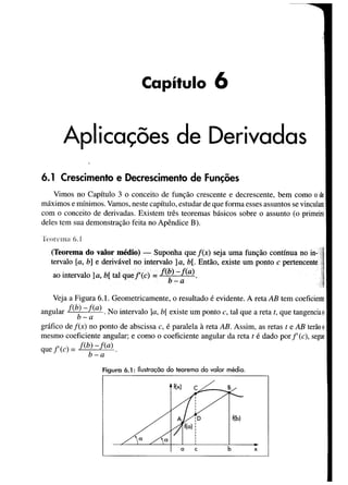 Calculo funçoes de uma e varias variaveis