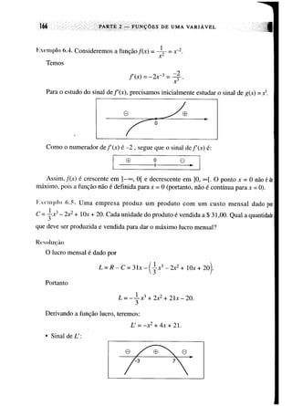 Calculo funçoes de uma e varias variaveis