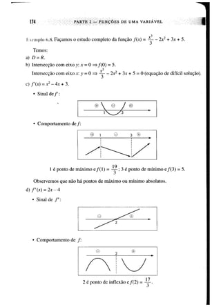 Calculo funçoes de uma e varias variaveis