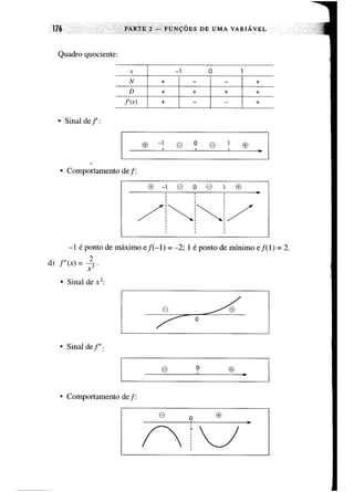 Calculo funçoes de uma e varias variaveis