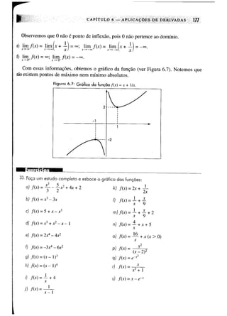 Calculo funçoes de uma e varias variaveis