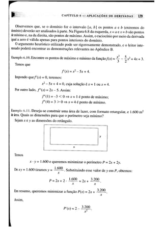 Calculo funçoes de uma e varias variaveis