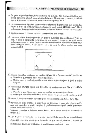 Calculo funçoes de uma e varias variaveis