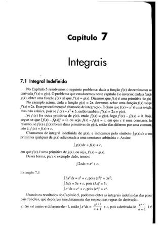 Calculo funçoes de uma e varias variaveis