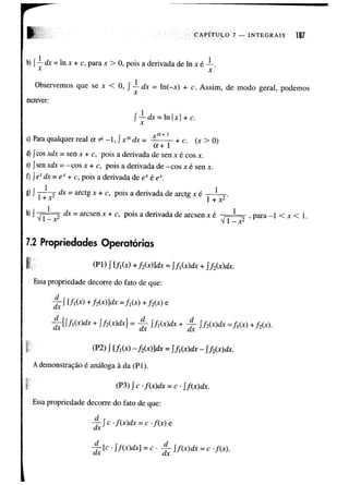 Calculo funçoes de uma e varias variaveis