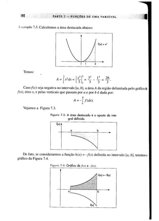Calculo funçoes de uma e varias variaveis