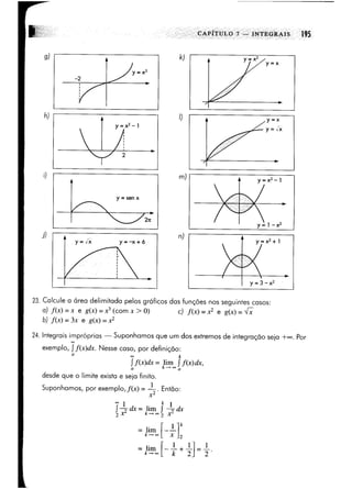 Calculo funçoes de uma e varias variaveis