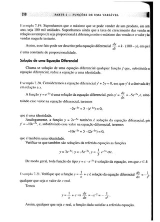Calculo funçoes de uma e varias variaveis