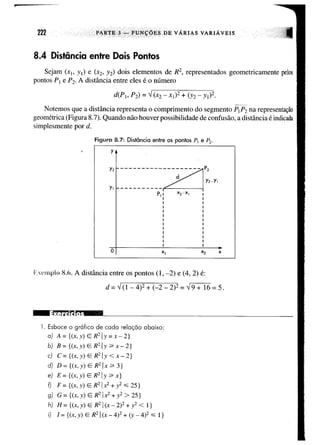 Calculo funçoes de uma e varias variaveis