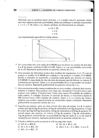 Calculo funçoes de uma e varias variaveis