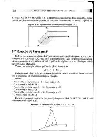 Calculo funçoes de uma e varias variaveis