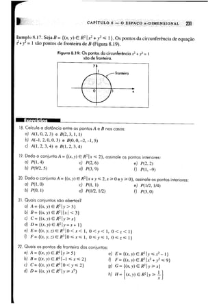 Calculo funçoes de uma e varias variaveis