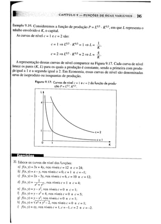 Calculo funçoes de uma e varias variaveis