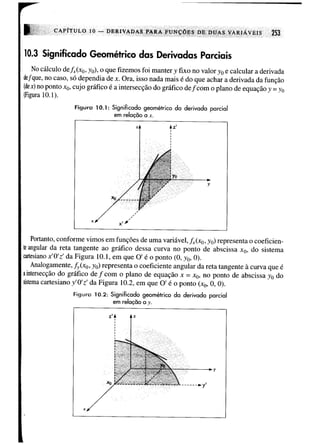 Calculo funçoes de uma e varias variaveis
