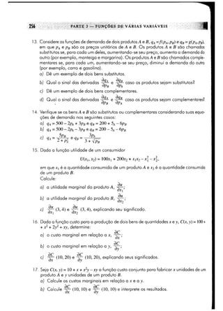 Calculo funçoes de uma e varias variaveis