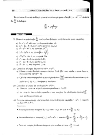 Calculo funçoes de uma e varias variaveis