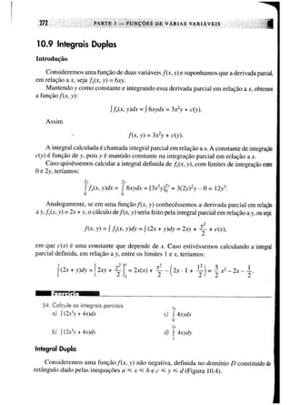 Calculo funçoes de uma e varias variaveis