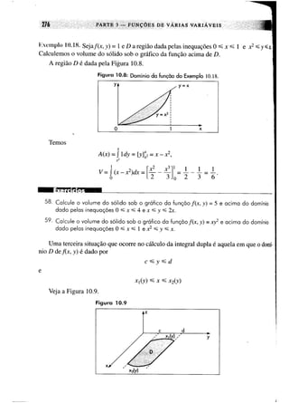 Calculo funçoes de uma e varias variaveis