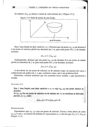 Calculo funçoes de uma e varias variaveis