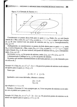 Calculo funçoes de uma e varias variaveis