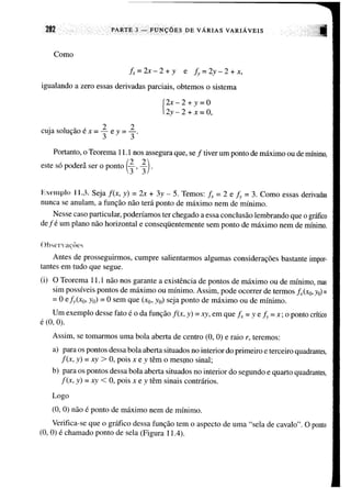 Calculo funçoes de uma e varias variaveis