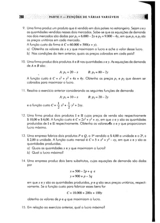 Calculo funçoes de uma e varias variaveis