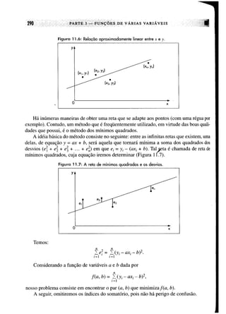 Calculo funçoes de uma e varias variaveis