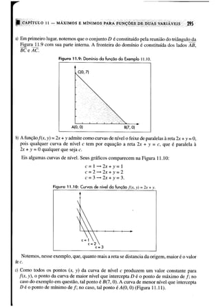 Calculo funçoes de uma e varias variaveis