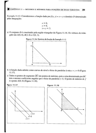 Calculo funçoes de uma e varias variaveis
