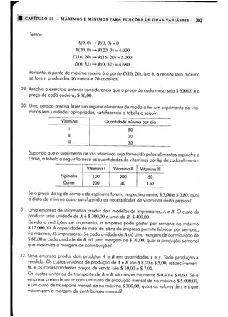 Calculo funçoes de uma e varias variaveis