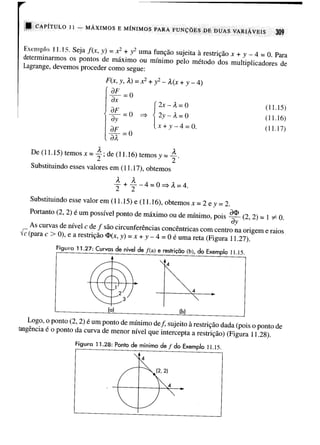 Calculo funçoes de uma e varias variaveis