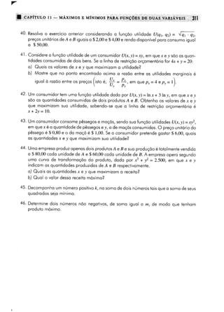 Calculo funçoes de uma e varias variaveis