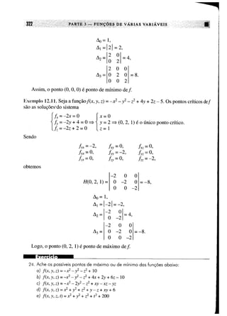 Calculo funçoes de uma e varias variaveis