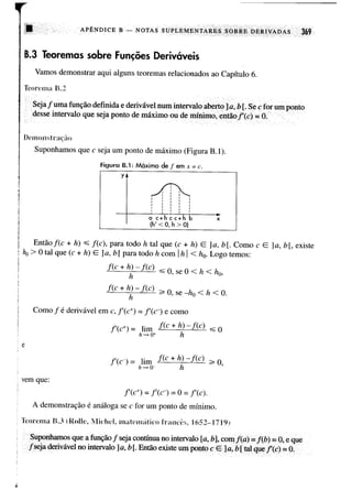 Calculo funçoes de uma e varias variaveis