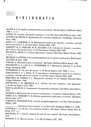 Calculo funçoes de uma e varias variaveis