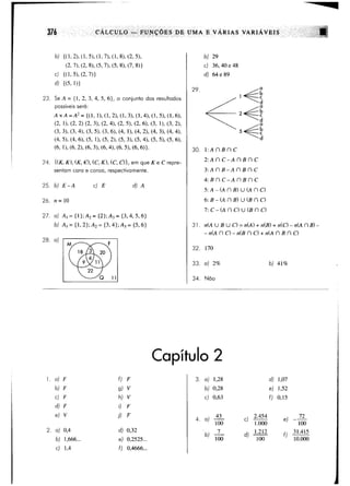 Calculo funçoes de uma e varias variaveis