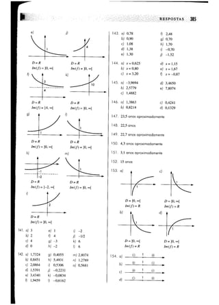 Calculo funçoes de uma e varias variaveis