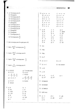 Calculo funçoes de uma e varias variaveis