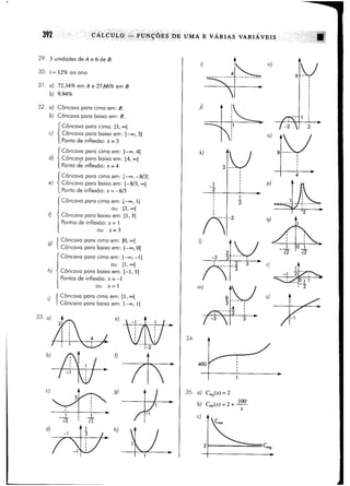 Calculo funçoes de uma e varias variaveis