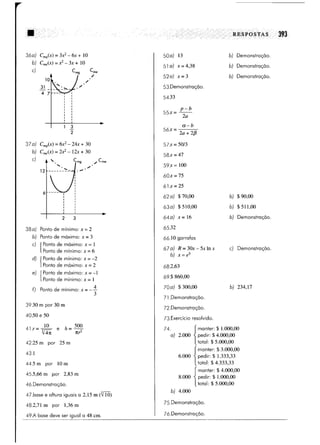 Calculo funçoes de uma e varias variaveis