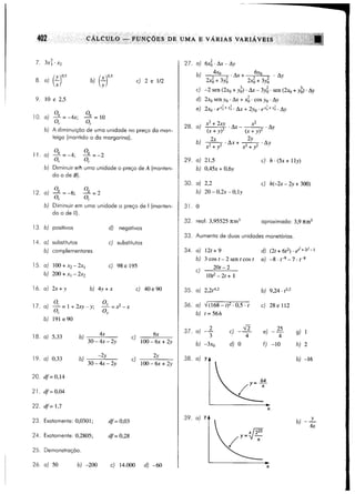 Calculo funçoes de uma e varias variaveis
