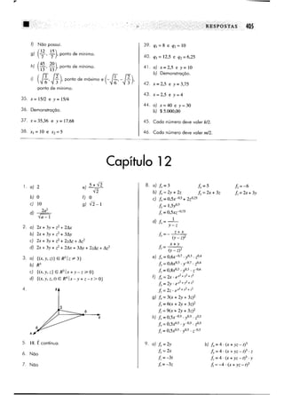 Calculo funçoes de uma e varias variaveis