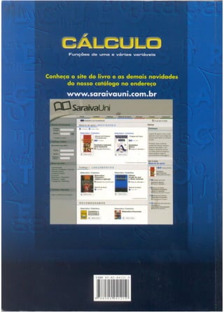 Calculo funçoes de uma e varias variaveis